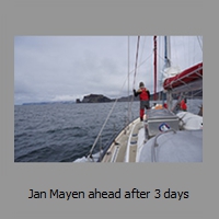 Jan Mayen ahead after 3 days